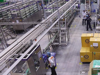 Dây chuyền sản xuất tại Nhà máy Nestlé Bông Sen (Hưng Yên). Ảnh: Đức Thanh