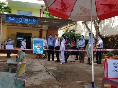 Tỉnh Đắk Nông đang triển khai quyết liệt các giải pháp để phòng chống dịch COVID-19.