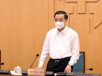 Chủ tịch UBND TP Hà Nội Chu Ngọc Anh.