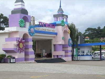 Khu du lịch Thung Lũng Tình Yêu, Đà Lạt, Lâm Đồng. Ảnh: Nhiệt Băng