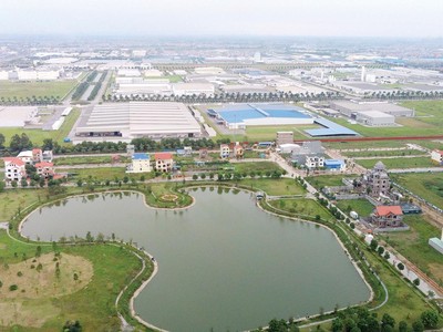 Các dự án bất động sản liền kề khu công nghiệp đang được triển khai nhiều hơn, hứa hẹn trở thành một phân khúc giàu tiềm năng. Ảnh: Dũng Minh