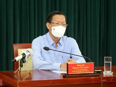 Ông Phan Văn Mãi, Phó bí thư thường trực Thành ủy TP.HCM