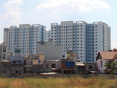 Những dự án như dự án nhà ở xã hội HQC Plaza gần như ... mất tích. Ảnh: Trọng Tín