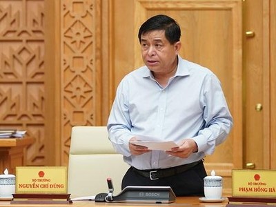 Bộ trưởng Bộ Kế hoạch và Đầu tư Nguyễn Chí Dũng.