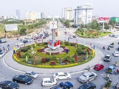 Một góc TP Vinh, tỉnh Nghệ An