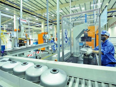 Nhà máy Ariston Vietnam tại Từ Sơn, Bắc Ninh. Ảnh: Đức Thanh