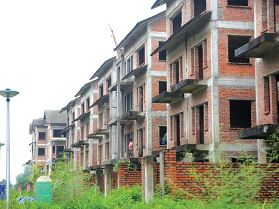 Nhiều dự án bị ngưng trệ trong 2 năm qua do chưa xác định được giá trị m3. Ảnh: Dũng Minh