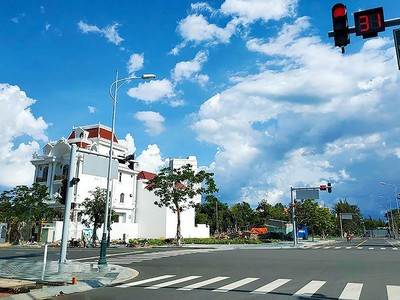 Một góc Khu đô thị du lịch biển Phan Thiết hiện nay.