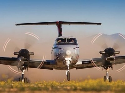 Một tàu bay King Air mà Globaltrans Air lên kế hoạch khai thác.