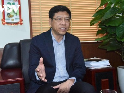 Ông Nguyễn Xuân Sang - Cục trưởng Cục Hàng hải Việt Nam. (Ảnh: Phi Long/VOV).