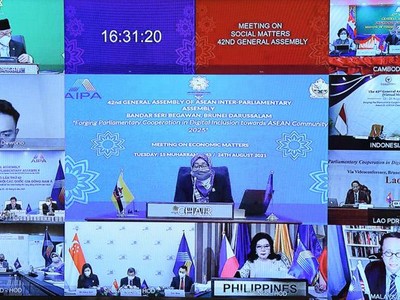 Phiên họp trực tuyến của Ủy ban Xã hội.