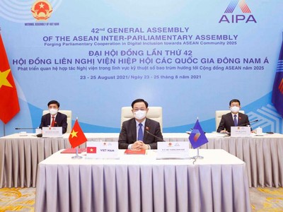 Chủ tịch Quốc hội Vương Đình Huệ tham dự AIPA -42.