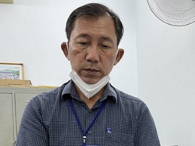 Bị can Huỳnh Hồng Sơn. (Ảnh: Công an cung cấp)