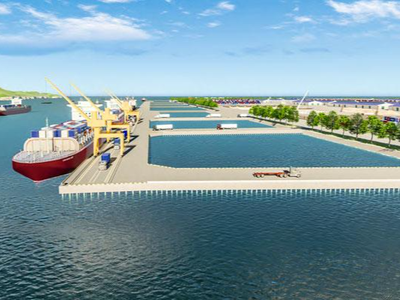 Phối cảnh cảng Vạn Ninh - Nguồn: Portcoast.