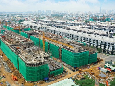 Dù để ở hay đầu tư, nhà phố luôn là loại hình bất động sản được ưa chuộng nhất. Ảnh: Trọng Tín