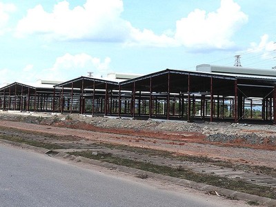 Dự án Khu nhà xưởng và văn phòng Trung Khởi - Quán Ngang. Ảnh: Tuyền Trần