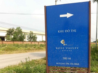 Hiện dự án Khu đô thị Thung lũng hoa hồng (Rose Valley) vẫn đang trong quá trình thực hiện.