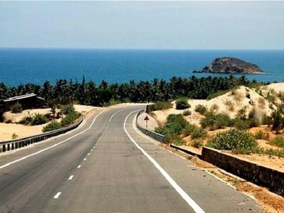 Bình Định phê duyệt Báo cáo nghiên cứu khả thi đầu tư xây dựng dự án đường ven biển tỉnh Bình Định đoạn Cát Tiến - Diêm Vân. Ảnh minh họa