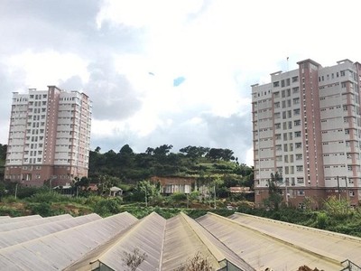 Dự án Ký túc xá sinh viên tập trung Thành phố Đà Lạt, tỉnh Lâm Đồng. Ảnh: Nhiệt Băng