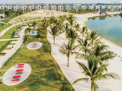 Các khu đô thị lớn với nhiều không gian xanh, đầy đủ tiện ích rất được quan tâm. Ảnh: Dũng Minh