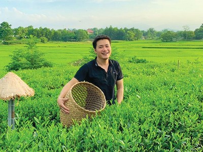 Lê Sơn Hải, chủ thương hiệu An Hải Trà.