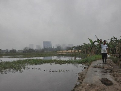 Khu đô thị Điện Nam - Điện Ngọc tồn tại nhiều bất cập về đất đai. Ảnh: Hoàng Anh