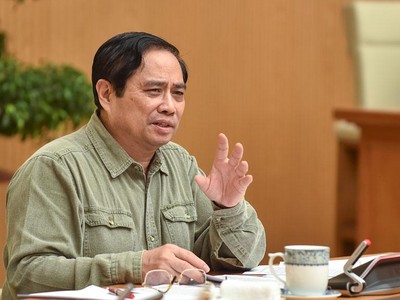 Thủ tướng Phạm Minh Chính cho rằng, tình hình thay đổi thì nhiệm vụ thay đổi, cần thích ứng an toàn, linh hoạt (Ảnh: VGP)