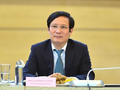Chủ tịch Phòng Thương mại và Công nghiệp Việt Nam Phạm Tấn Công