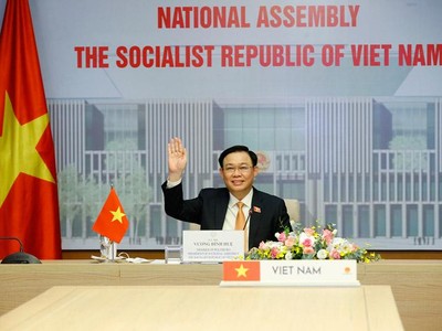 Chủ tịch Quốc hội Vương Đình Huệ (Ảnh- Quochoi.vn).