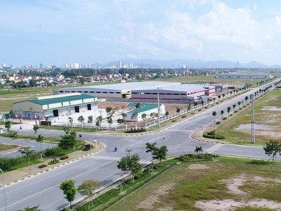 Một góc Khu công nghiệp Vsip Nghệ An