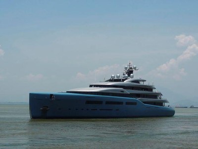 Du thuyền Aviva của tỷ phú người Anh, Joe Lewis cập cảng Tiên Sa, thăm TP Đà Nẵng tháng 5/2019