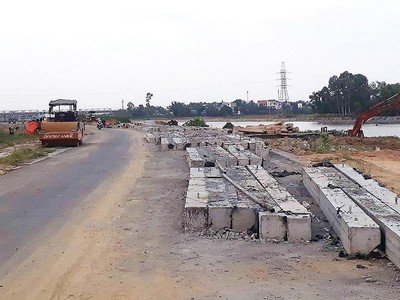 Nhiều dự án giao thông tại Đà Nẵng vẫn thi công dang dở dù đã quá mốc thời gian hoàn thành