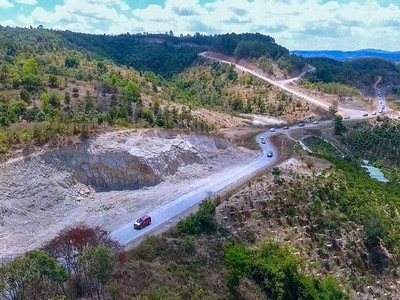 Dự án Khu đô thị thương mại, du lịch, sinh thái Đại Ninh (huyện Đức Trọng, tỉnh Lâm Đồng) do Công ty Sài Gòn Đại Ninh làm chủ đầu tư. Ảnh: D.K