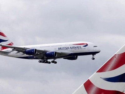 Tập đoàn hàng không IAG - công ty mẹ của British Airways - báo lỗ trước thuế 2,7 tỷ USD trong nửa đầu năm 2021. Ảnh: AFP