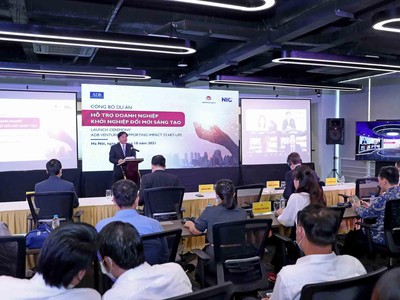 Chương trình công bố Dự án “Hỗ trợ doanh nghiệp khởi nghiệp có tính đổi mới sáng tạo” (ADB Ventures) thu hút sự quan tâm của đông đảo các doanh nghiệp đổi mới sáng tạo, khởi nghiệp