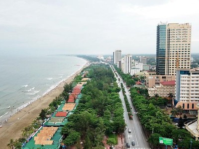 Một góc TX. Cửa Lò, tỉnh Nghệ An