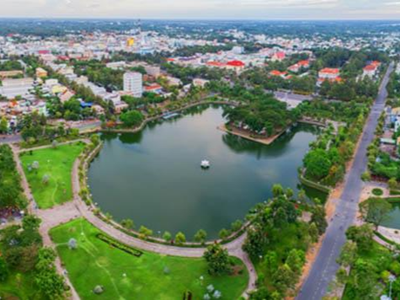 Thành phố Cao Lãnh, tỉnh Đồng Tháp. Ảnh: Báo Đồng Tháp online