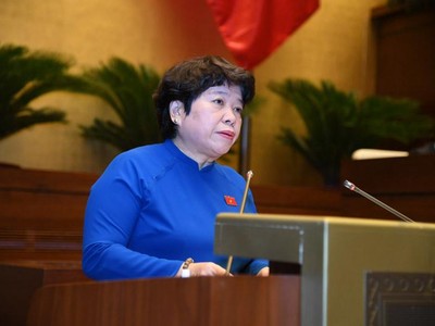 Chủ nhiệm Uỷ ban Xã hội Nguyễn Thuý Anh (Ảnh: Duy Linh)