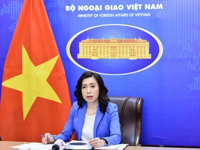 Người Phát ngôn Bộ Ngoại giao Lê Thị Thu Hằng (Ảnh: BNG)