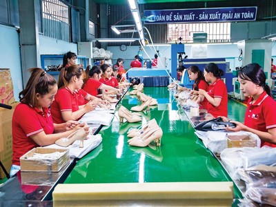 Ngành sản xuất da giày sẽ chịu tác động không nhỏ của Luật Bảo vệ môi trường 2020.