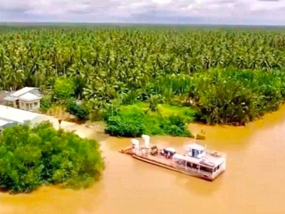 Cồn Ốc (xã Hưng Phong, huyện Giồng Trôm, tỉnh Bến Tre). Ảnh: Trung tâm Thông tin XTDL Bến Tre.