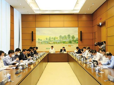 Những tác động của dịch Covid-19 được Quốc hội đặt lên bàn thảo luận tổ. Ảnh: D.L