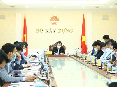 Bộ trưởng Bộ Xây dựng Nguyễn Thanh Nghị, Chủ tịch Hội đồng chủ trì cuộc họp nghiệm thu Dự án đường sắt Cát Linh - Hà Đông