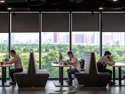 Một số không gian văn phòng chia sẻ tại TP.HCM. Ảnh: Việt Dũng 