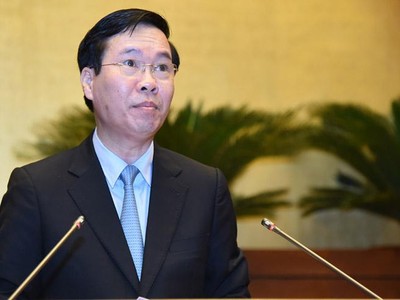 Thường trực Ban Bí thư Võ Văn Thưởng phát biểu tại hội nghị.