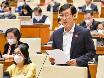 Đại biểu Nguyễn Hữu Thông (đoàn Bình Thuận)