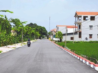 Giao thông nông thôn huyện Lương Tài, tỉnh Bắc Ninh.