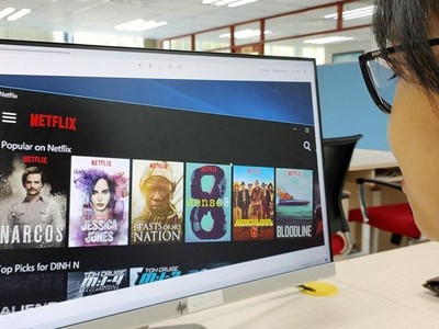 Netflix là một trong những dịch vụ phim trực tuyến có doanh thu lớn tại Việt Nam. Ảnh: Thế Lâm