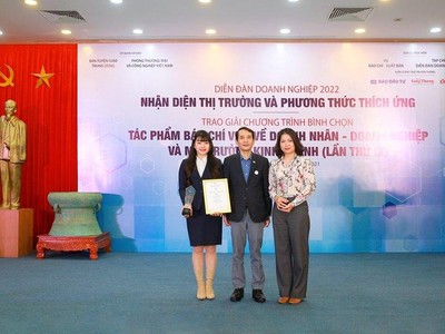11 tác phẩm đạt Giải viết về doanh nhân, doanh nghiệp và môi trường kinh doanh lần thứ IX
