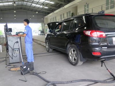 Tăng cường kiểm định khí thải phương tiện giao thông đường bộ